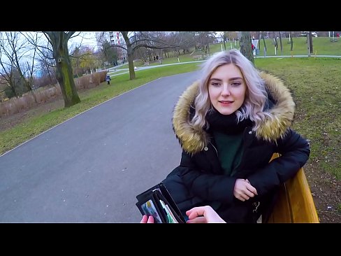 ❤️ Акча үчүн чоочун адамдын ысык спермасын жутат - минет паркта Эва Элфи ❤ Порно боюнча бизде ️❤